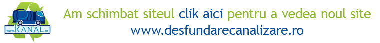 desfundare canalizare